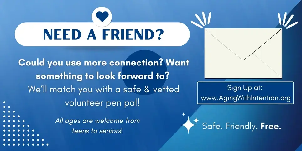 Become a Pen Pal! (REMOTE)