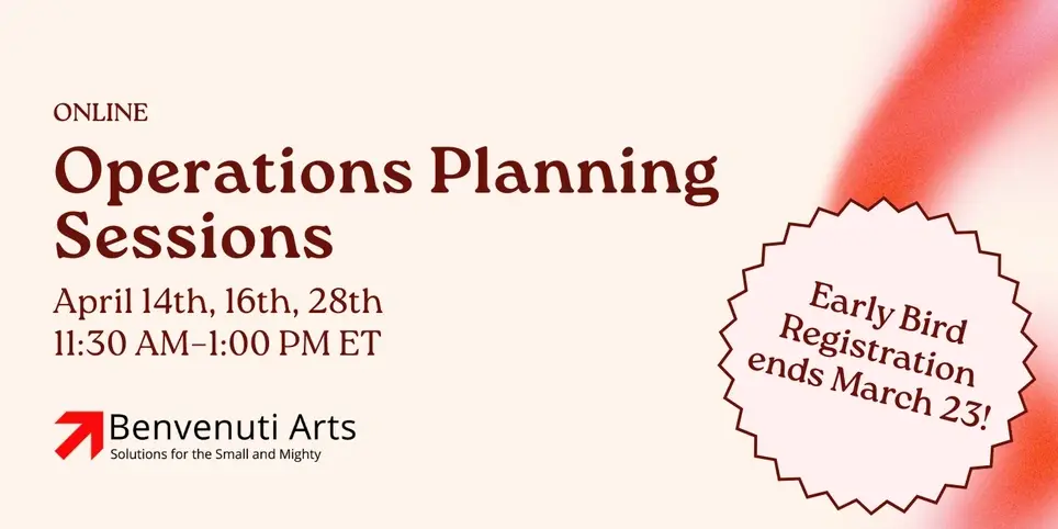 Operations Planning Sessions by Benvenuti Arts