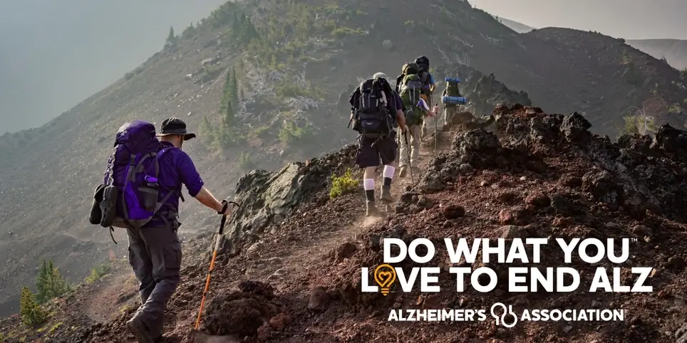 Hike for a Cause – Volunteer Leader for “Do What You Love to End ALZ”