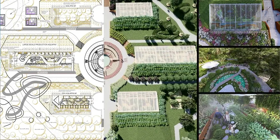 Seeking Landscape Architect for Sketchup and Lumion Renders of Botanical Garden Food Structures