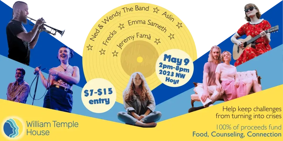 William Temple House - Jam! Event (age 18+)