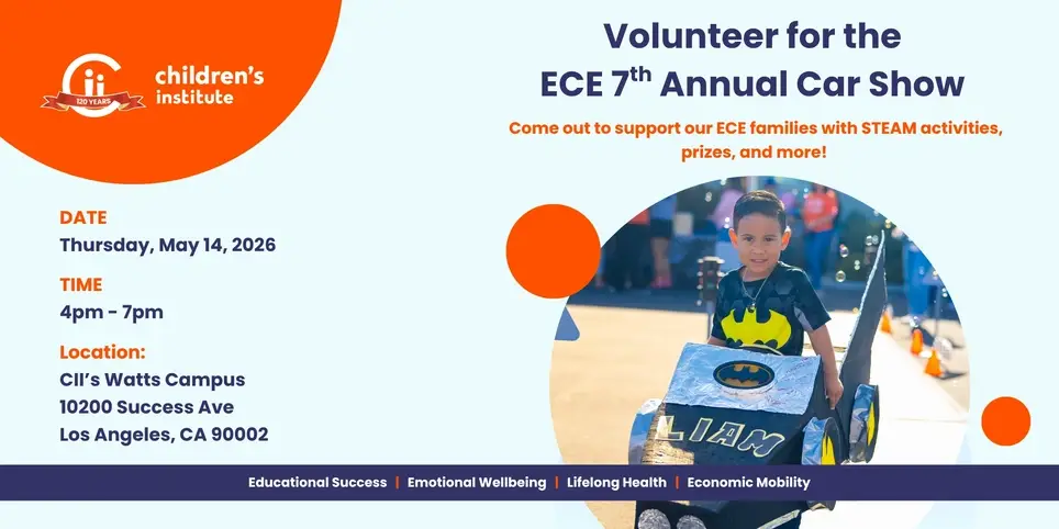 Volunteer for the ECE 7th Annual Car Show