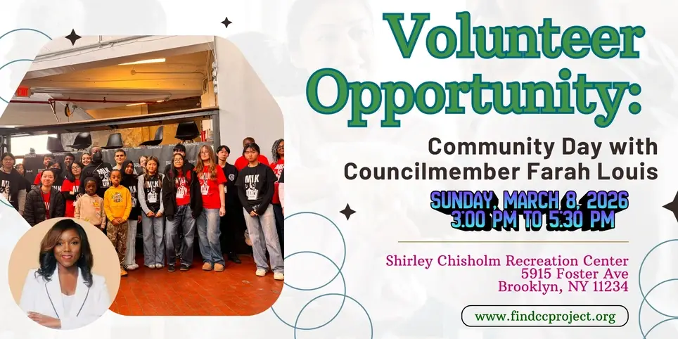 Volunteers needed for Community Day with Councilmember Farah Louis