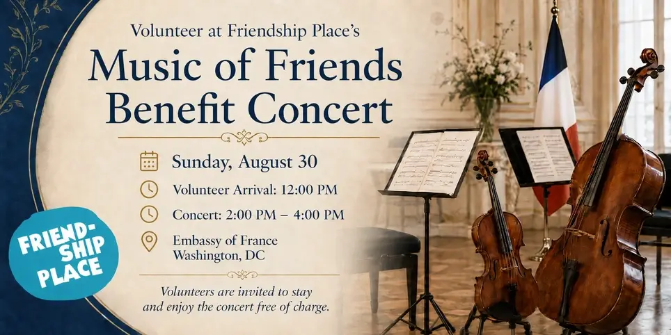 Event Support - Music of Friends Concert 2026 at the French Embassy