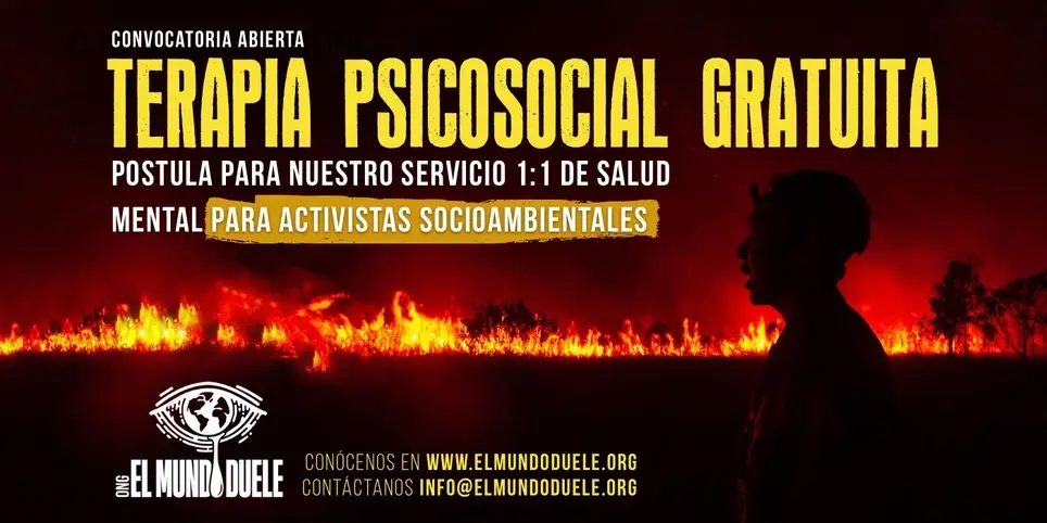 [Convocatoria abierta y continua] Terapia psicosocial gratuita para activistas