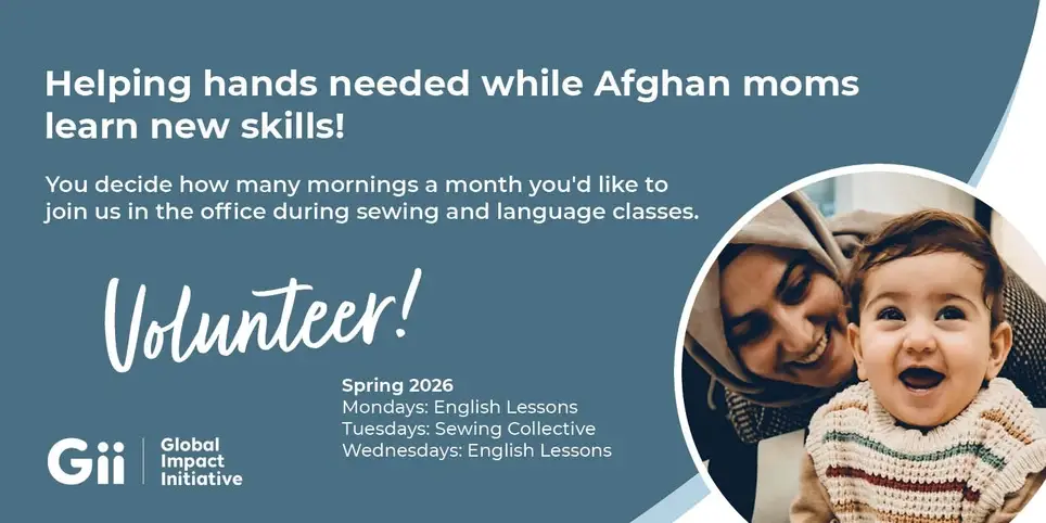 Mon or Wed Childcare for Moms in English Class