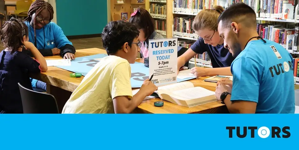 Be a STUDY ZONE TUTOR at the White Center Library and give students the tutoring help they need!