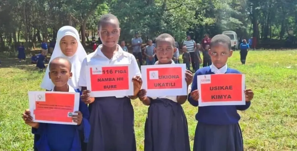 Binti Natokomeza Ukatili project.(Girls Against Violence)