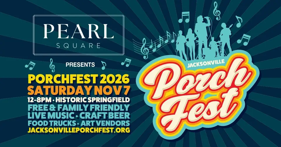 Jacksonville PorchFest 2026 on Nov 7