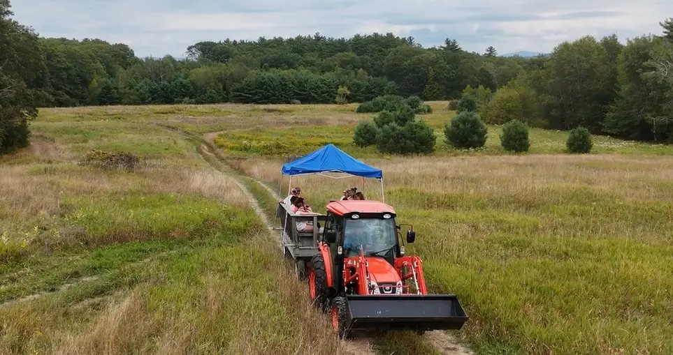 Camp Wagon Ride Tractor Driver