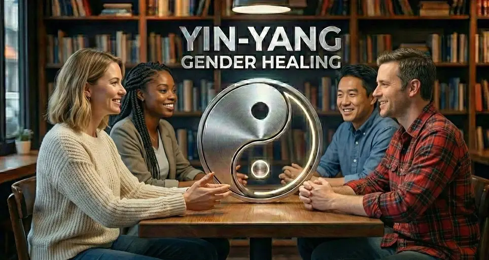 Yin-Yang Gender Healing Meetup and Private Sessions - Graphic Designer