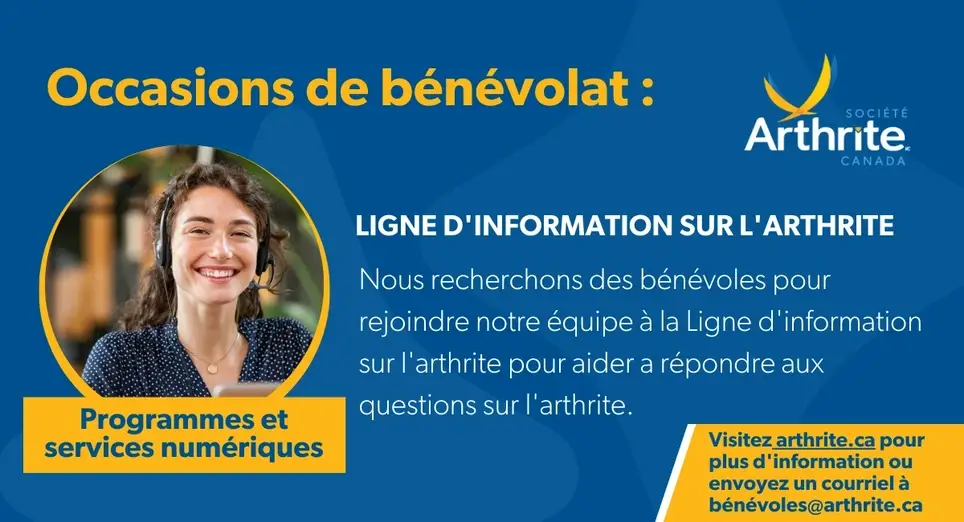 Ligne d'information sur l'arthrite