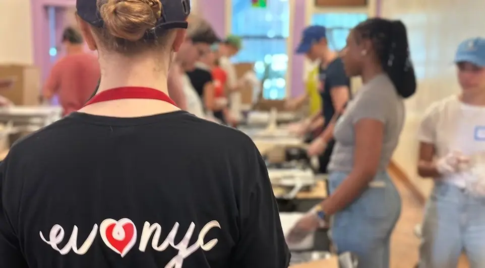 Cook, package, and distribute meals for food-insecure New Yorkers