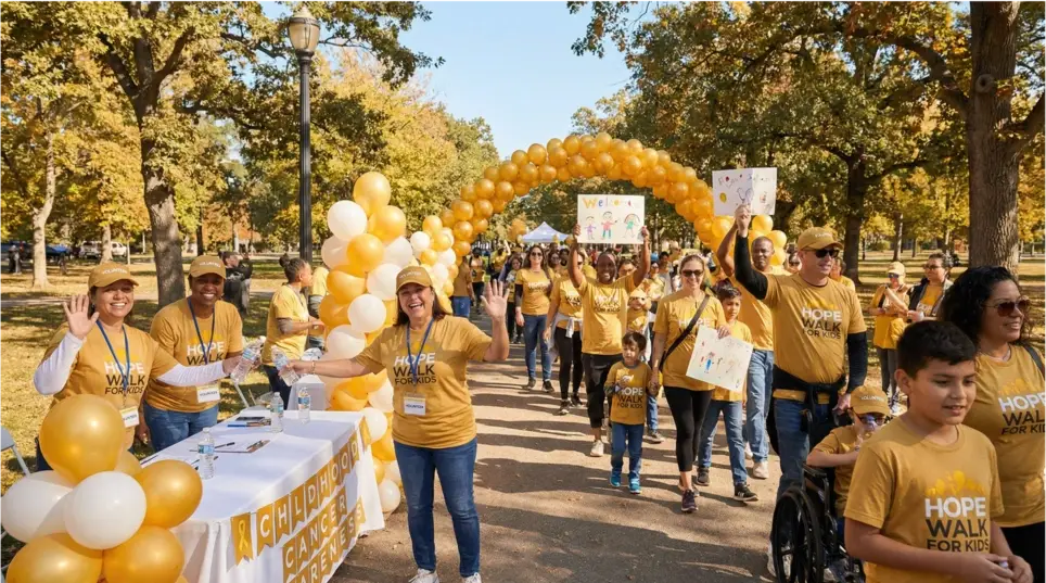 Be a Hero! Volunteer for the Bold For Gold Tour 3K  to Fight Childhood Cancer!