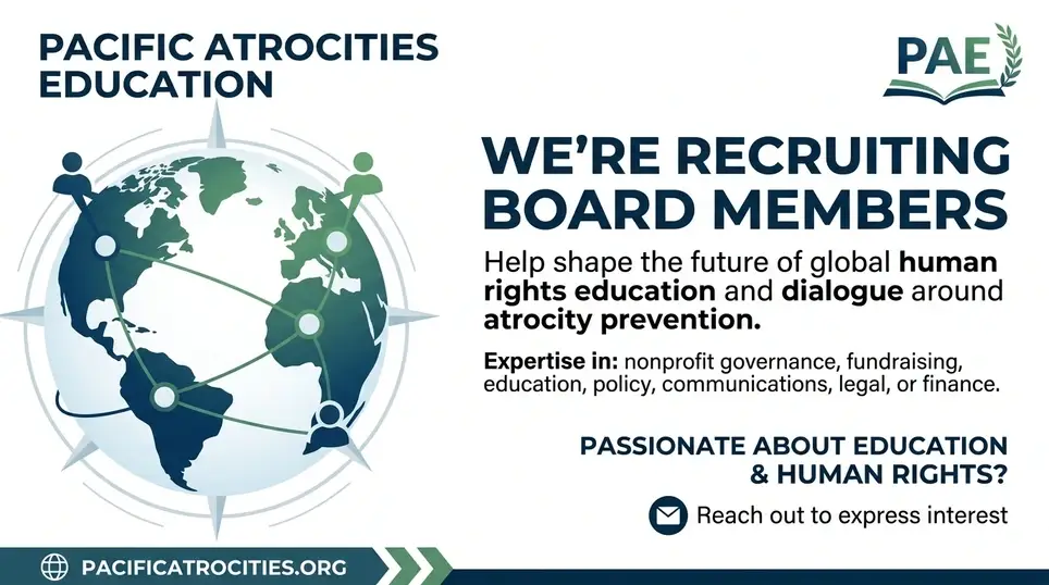 Board Member – Seeking Expertise in Legal, Finance, or Fundraising