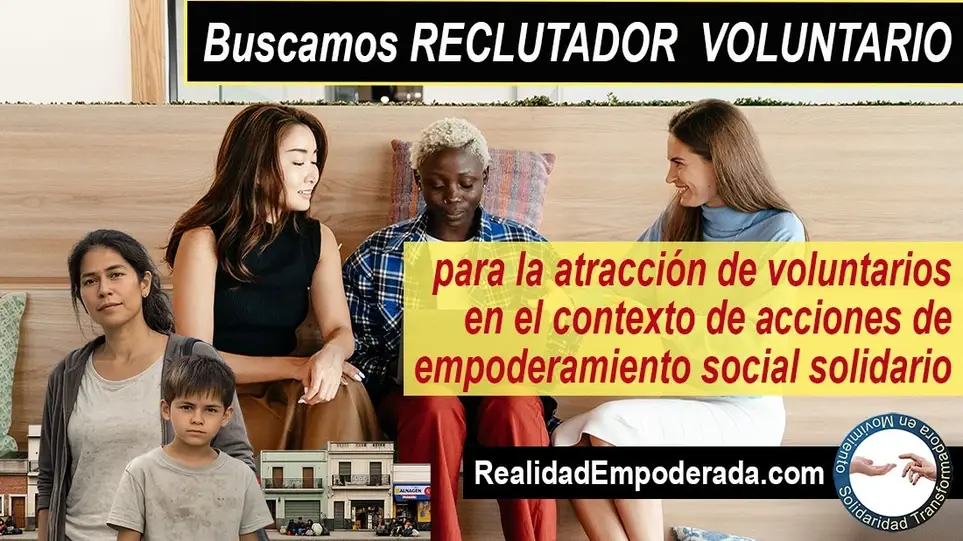 RECLUTADOR - VOLUNTARIADO