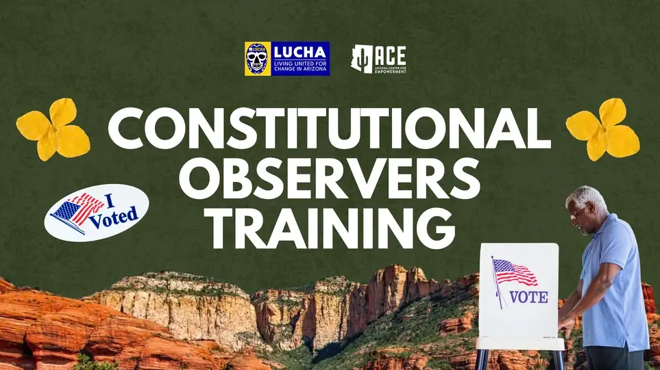 Observe. Report. Activate!!! Constitutional Observer Training 🇺🇸 🗳️