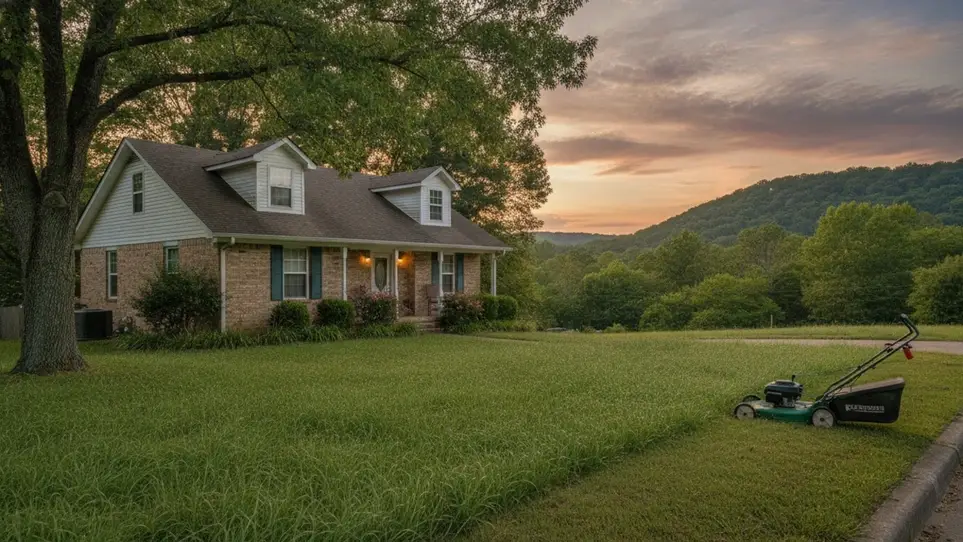 A neighbor near West Fork, AR would welcome a hand with lawn care · Ref IWTMYL-PB3