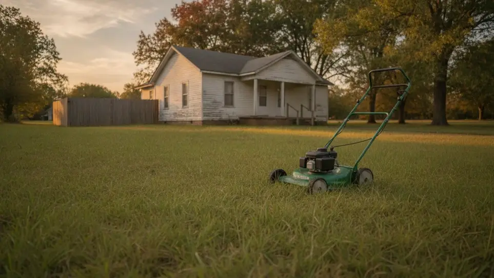 Pitch in on lawn care for a neighbor in Campbell, MO · Ref IWTMYL-MHT