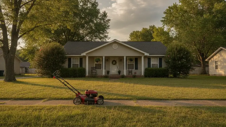 Louisville, MS: a neighbor could use a hand with yard work · Ref IWTMYL-KXC