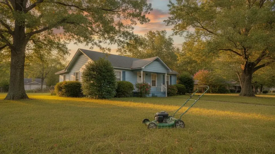 Midfield, AL: a neighbor could use a hand with lawn care · Ref IWTMYL-LCH