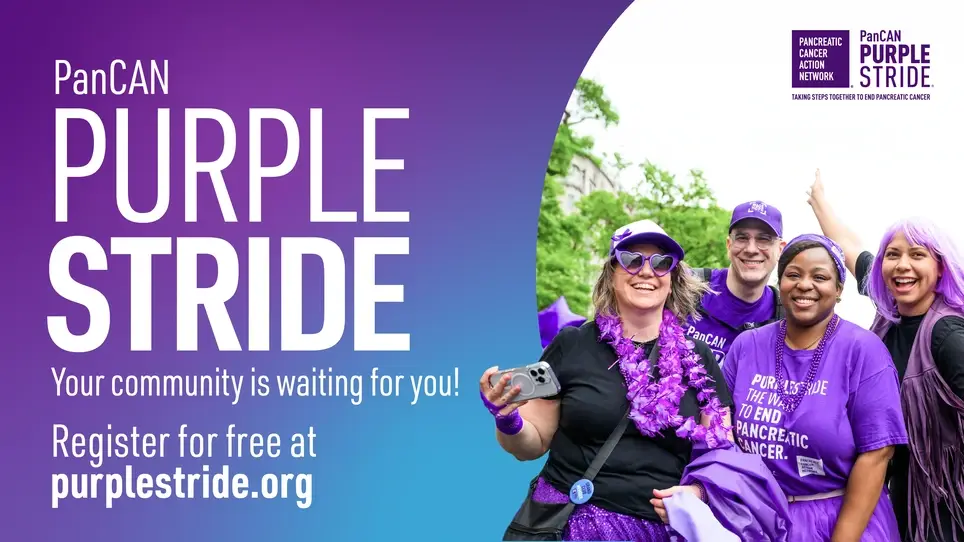 Volunteer at PanCAN PurpleStride Delaware - Walk to End Pancreatic Cancer