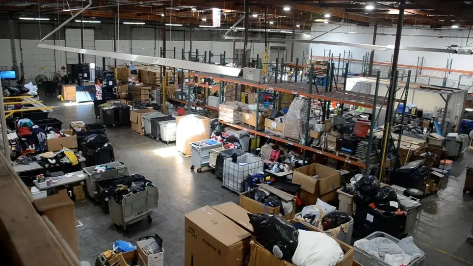 Warehouse Support & Electronics Testing for Large Donation Site