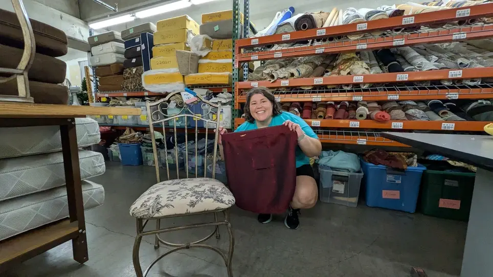 Flourish: A Furniture Bank - Upholstery Repair Team