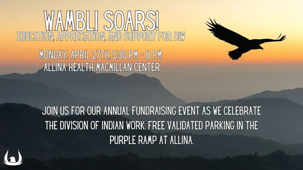 Wambli (Eagle) Soars! Volunteers Needed