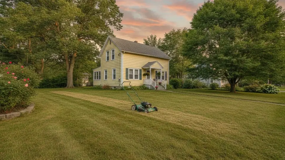 Pitch in on lawn and yard care for a neighbor in Haverhill, MA · Ref IWTMYL-N63