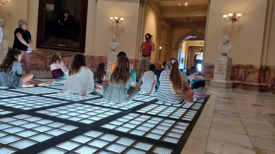 Tour Guide at the Georgia Capitol Museum