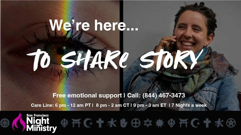 SF Night Ministry: Care Line Phone Counselor