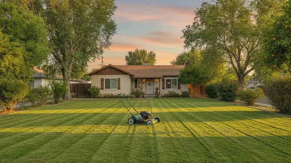 Lend a Marine Corps veteran a hand with lawn care in Visalia, CA · Ref IWTMYL-N9T