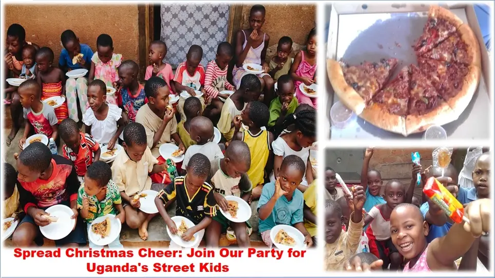 Spread Christmas Cheer: Join Our Party for Uganda's Street Kids
