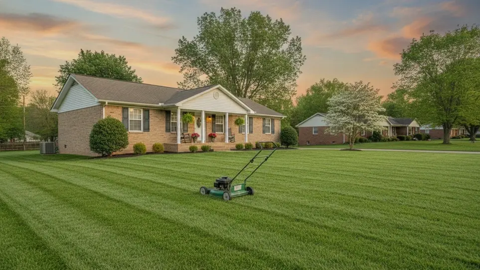 Pitch in on yard work for a neighbor in Loudon, TN · Ref IWTMYL-MVK
