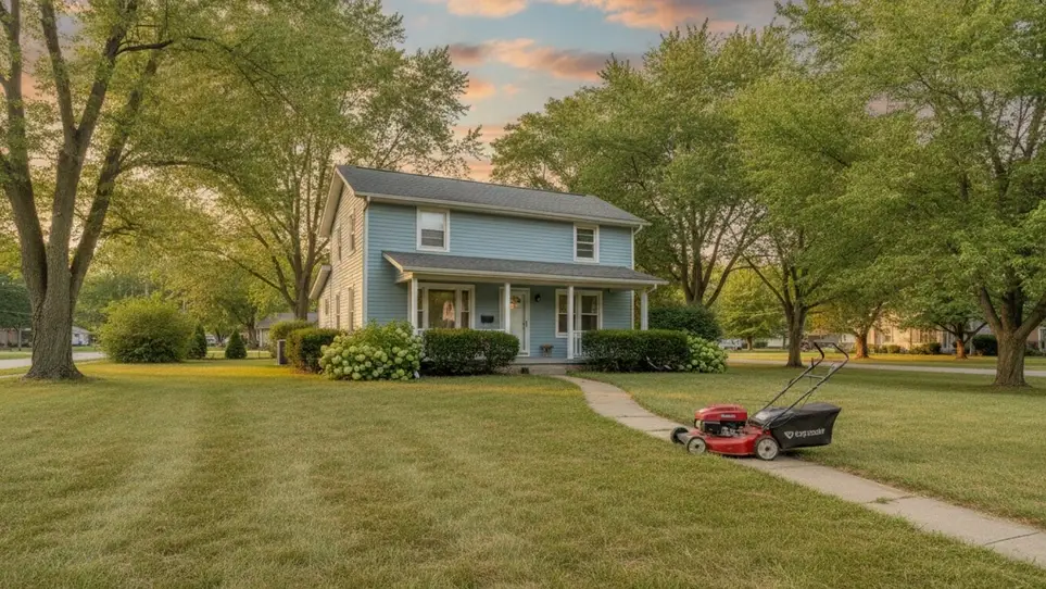 A neighbor near Pocahontas, IL would welcome a hand with lawn care · Ref IWTMYL-P4A