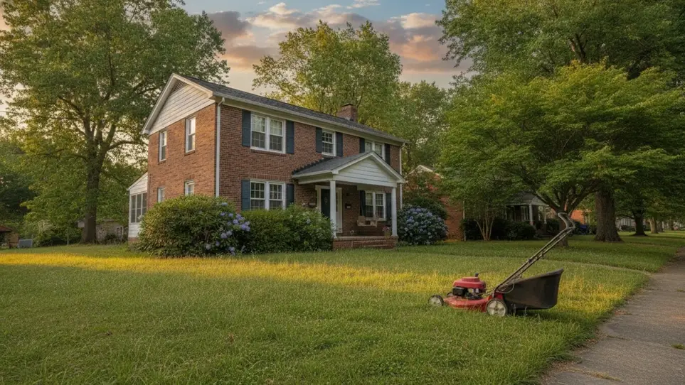 Pitch in on lawn care for a neighbor in Richmond, VA · Ref IWTMYL-PQR