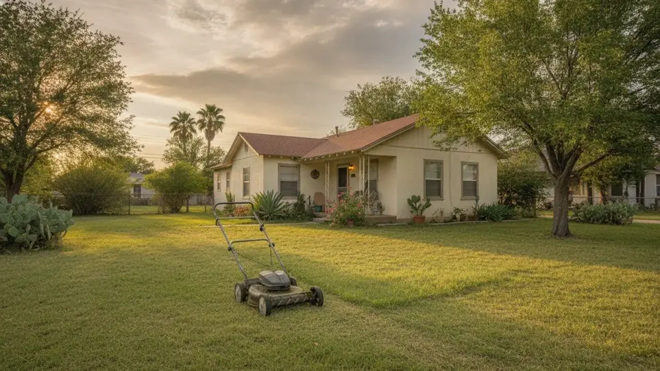 A neighbor near ELSA, TX would welcome a hand with yard work · Ref IWTMYL-OXK