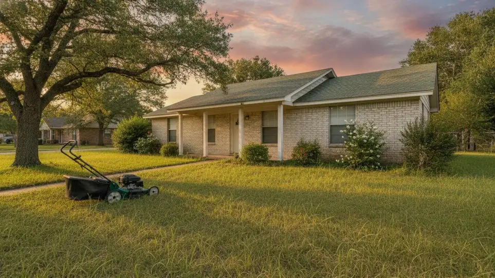 A neighbor near Splendora, TX would welcome a hand with yard help · Ref IWTMYL-NR4