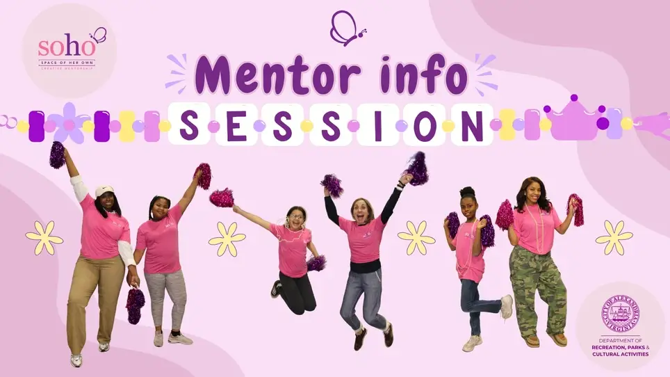 Become a mentor with Space of Her Own (SOHO)!