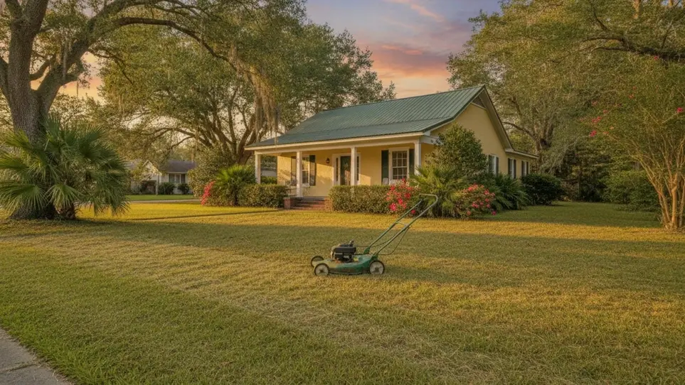 Pitch in on lawn care with a neighbor living with a disability in Baton Rouge, LA · Ref IWTMYL-V580