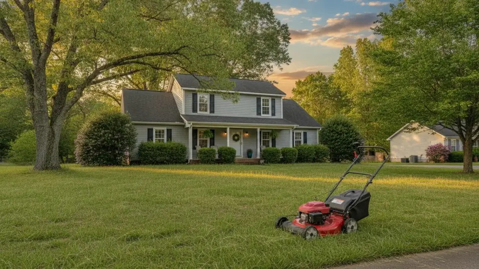 Lend a neighbor a hand with lawn care in Fuquay-Varina, NC · Ref IWTMYL-M51