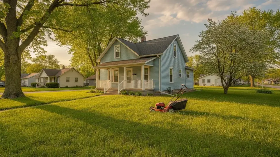 A neighbor near Montgomery, IL would welcome a hand with lawn and yard care · Ref IWTMYL-KP4
