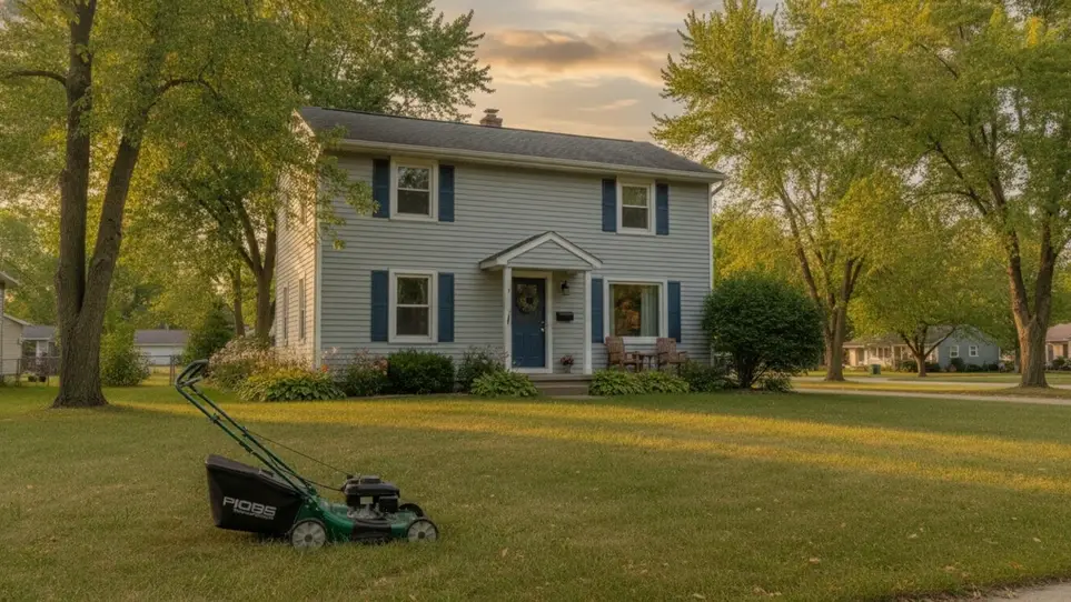 Lend a neighbor a hand with lawn care in Elgin, IL · Ref IWTMYL-KW9