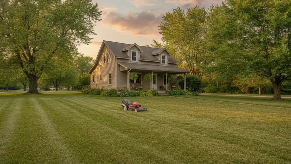 Near Haslett, MI, a Marine Corps veteran would welcome a hand with lawn and yard care · Ref IWTMYL-KRZ