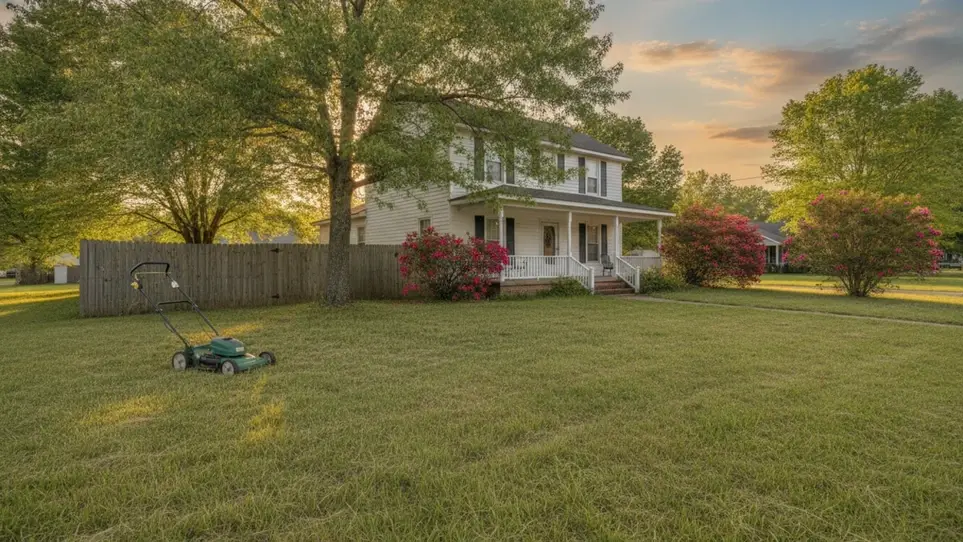 Pitch in on yard work for a neighbor in Honea Path, SC · Ref IWTMYL-L3Q