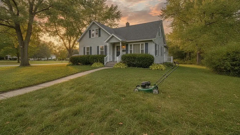 Pitch in on lawn and yard care for a neighbor in Green Bay, WI · Ref IWTMYL-LON