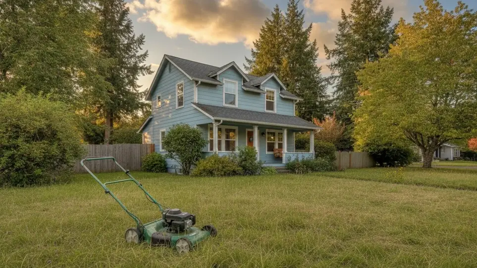 Everett, WA: a neighbor could use a hand with lawn care · Ref IWTMYL-MSK
