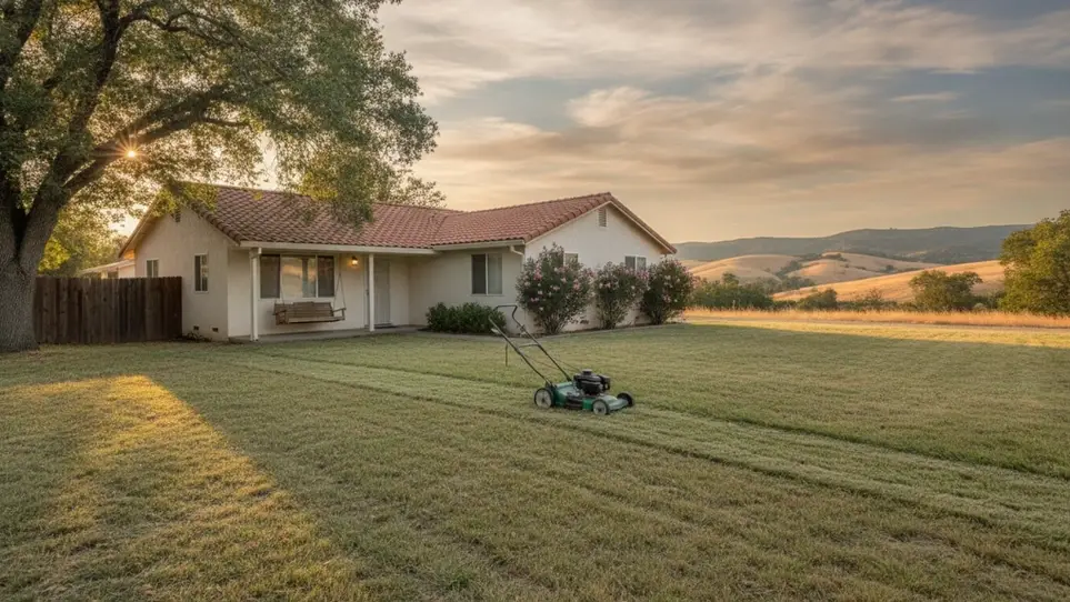 Pitch in on yard work for a neighbor in Chico, CA · Ref IWTMYL-M2G
