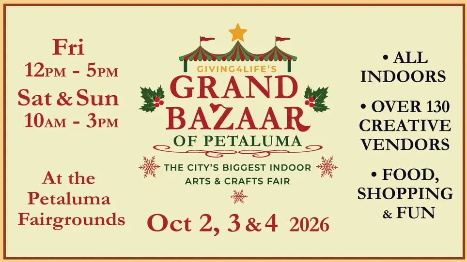 Grand Bazaar of Petaluma, a Craft Faire and Fundraiser